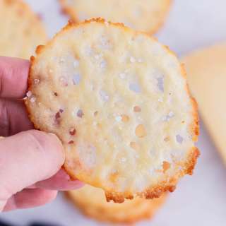 Parmesan Cheese Crisps Recipe (Oven or Skillet)