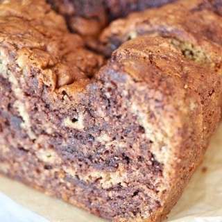 Banana Nutella Swirl Bread