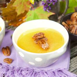 Maple Creme Brûlée With Candied Pecans