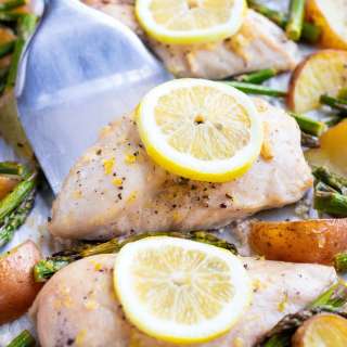 Sheet Pan Chicken and Asparagus Recipe