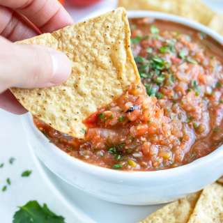 Roasted Tomato Salsa Recipe