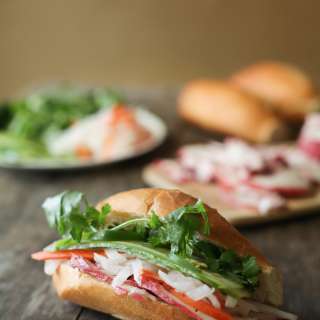 Bánh Mì Recipe - Vietnamese Sandwiches w/ Pork Belly