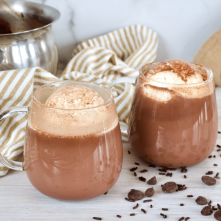 Homemade Hot Chocolate with Chocolate Chips
