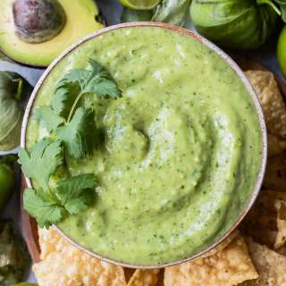 Creamy Avocado Salsa Verde