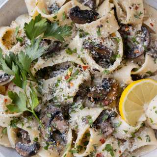 Mushroom Pappardelle Recipe