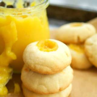 Passion Fruit Thumbprint Cookie