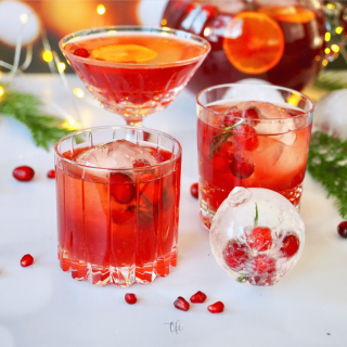 Best Thanksgiving Punch | Pomegranate Cocktail