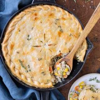Skillet Chicken Pot Pie Recipe