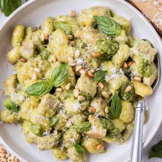 Creamy Chicken Pesto Gnocchi Recipe