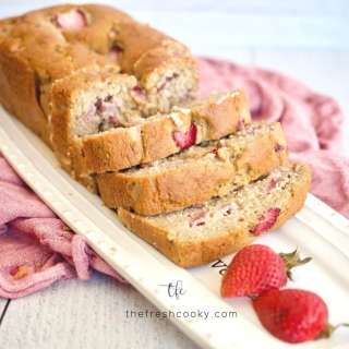 Healthy Strawberry Bread