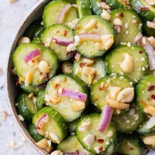 Spicy Asian Cucumber Salad Recipe