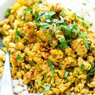 Easy Ground Turkey Curry