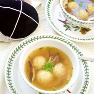 Asian Style Matzo Ball Soup