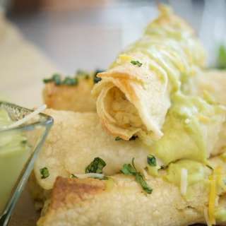 Baked Chicken Taquitos