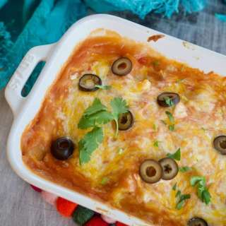 Cheese Enchiladas (The Cheesiest)