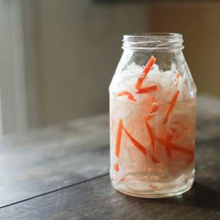 Vietnamese Daikon & Carrot Pickles Recipe (Đồ Chua)