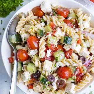 Greek Pasta Salad Recipe