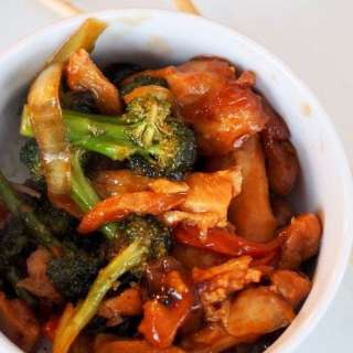Honey Bourbon Chicken