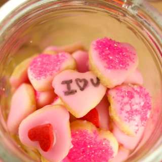 Mini Valentine's Cookies