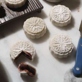 Snowskin Mooncake / Bánh Trung Thu Dẻo
