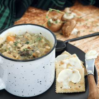 Instant Pot Chicken and Wild Rice Soup