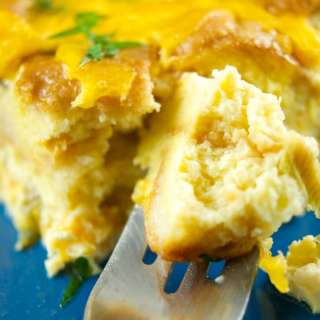 Slow-Cooker Cheesy Bacon Strata