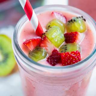 Strawberry Kiwi Smoothie Recipe