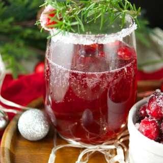 Holiday Cranberry Mocktail