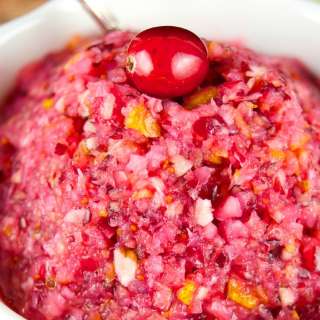No-Cook Cranberry Chutney