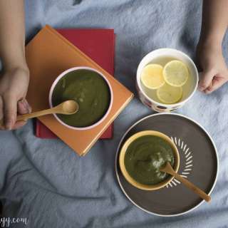 Creamy Spinach and Potato Soup (no dairy)