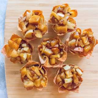 Wonton Apple Pies