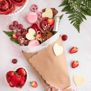 How to Make a Charcuterie Bouquet (Cones)