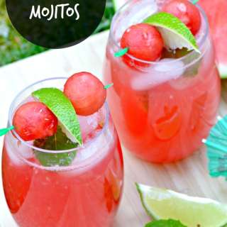 Watermelon Mojitos