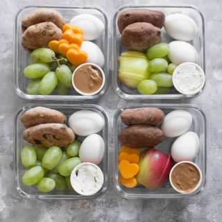 Healthy Make Ahead Snack Boxes