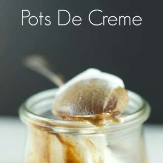 Chocolate Coffee Pots De Creme