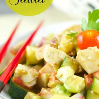 Surimi Salad With Sesame Dressing