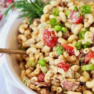 Bacon Balsamic Macaroni Salad
