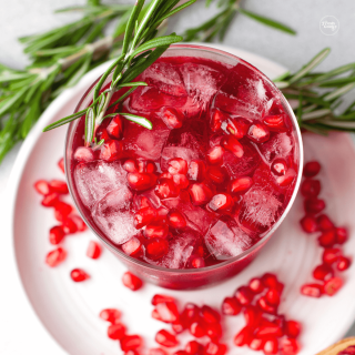 Christmas Pomegranate Margarita