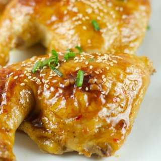 Chicken with Orange Plum Sauce