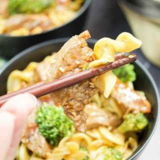 Beef And Broccoli Noodles