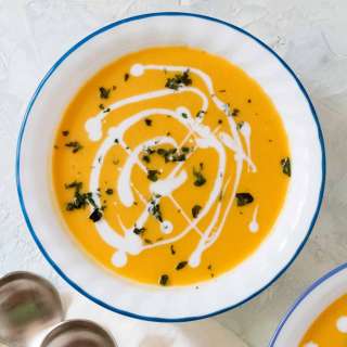 Instant Pot Thai Carrot Sweet Potato Soup