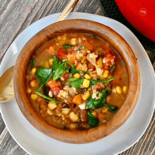 Panera Bread 10 Vegetable Soup Recipe (Stovetop or Crockpot)