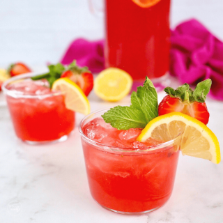 Pink Lemonade Vodka Cocktail