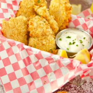 Potato Chip Crusted Fish