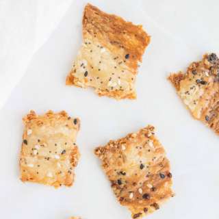Everything But The Bagel Sourdough Discard Crackers