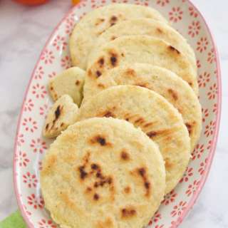 Venezuelan Rice Arepas