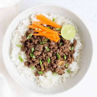 Honey Hoisin Beef Bowls