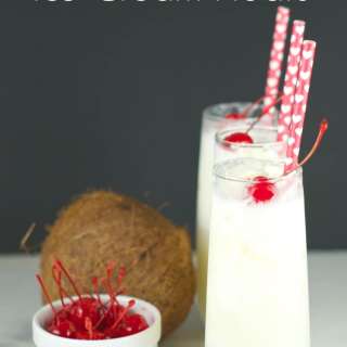 Pina Colada Floats