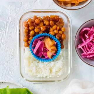 Gochujang Braised Chickpeas