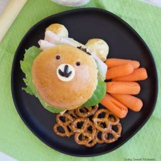 Teddy Bear Sandwich Buns